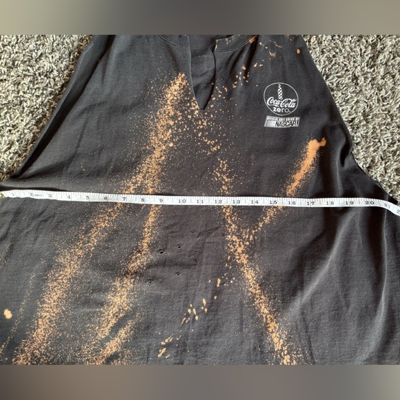 “Upcycled Vintage Coca-Cola T-Shirt - Black | Classic Retro Refresh” - Picture 3 of 5